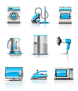 卡通生活電器圖片